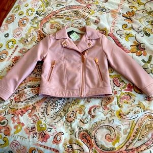 Kids Faux Leather Jacket